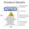 Signmission Safety Culture Sign, 18 in Width, Vinyl Decal, Rectangle OS-2PACK-NS-D-1824-V-10201 - alternate 4